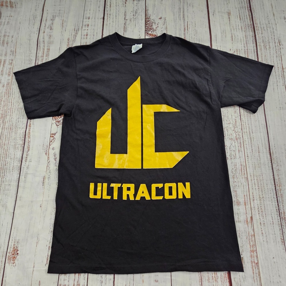 Ultracon of South Florida Black Short Sleeve Cotton T-Shirt Men's M